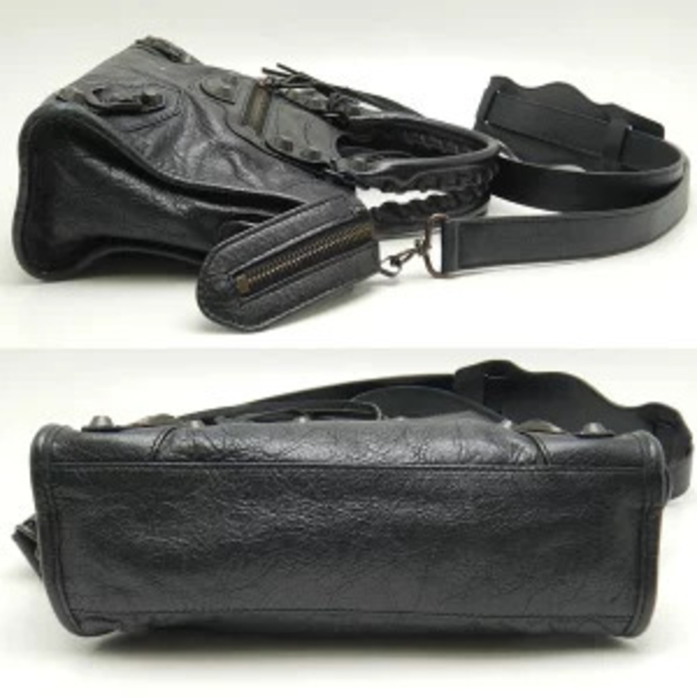 Balenciaga City Handbag Lambskin Black - Picture 4 of 9